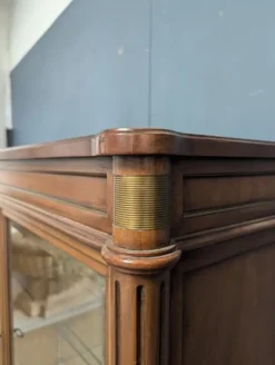 Pamono Louis XVI Style Cherry Wood Display Case Online