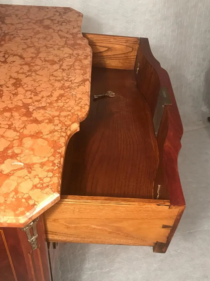 Pamono Louis XVI Style Chest of Drawers, France, 1860s Hot