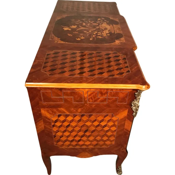 Pamono Louis XVI Style Chest of Drawers, France, Late 19th Century Sale