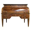 Pamono Louis XVI Style Cylinder Secretary in Flame Mahogany New