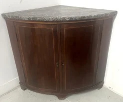 Pamono Louis XVI Style Demi-Lune Corner Cabinet, 19th Century Best