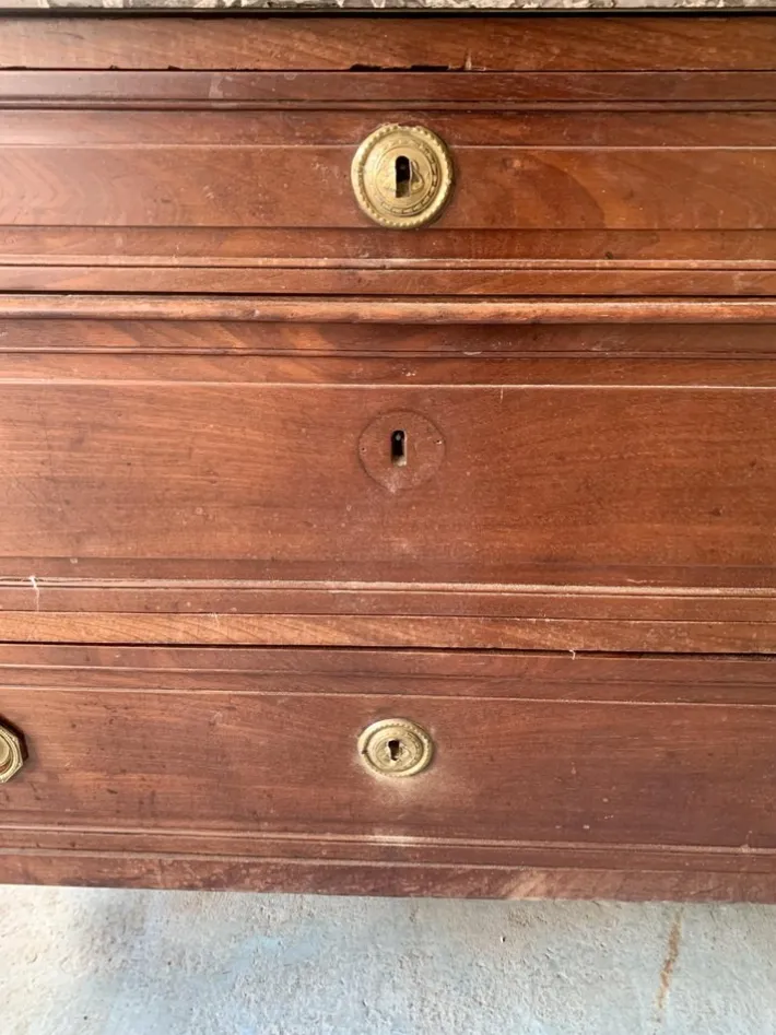 Pamono Louis XVI Style Dresser in Mahogany Outlet