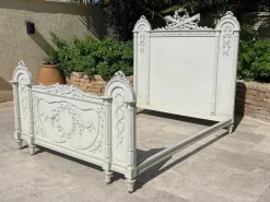 Pamono Louis XVI Style Lacquered Bed Outlet