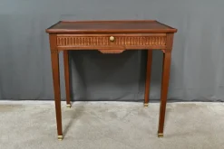Pamono Louis XVI Style Mahogany Cabaret Table, Early 19th Century Hot
