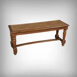 Pamono Louis XVI Style Walnut and Beech Bench, Early 20th Century Sale