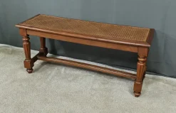 Pamono Louis XVI Style Walnut and Beech Bench, Early 20th Century Sale