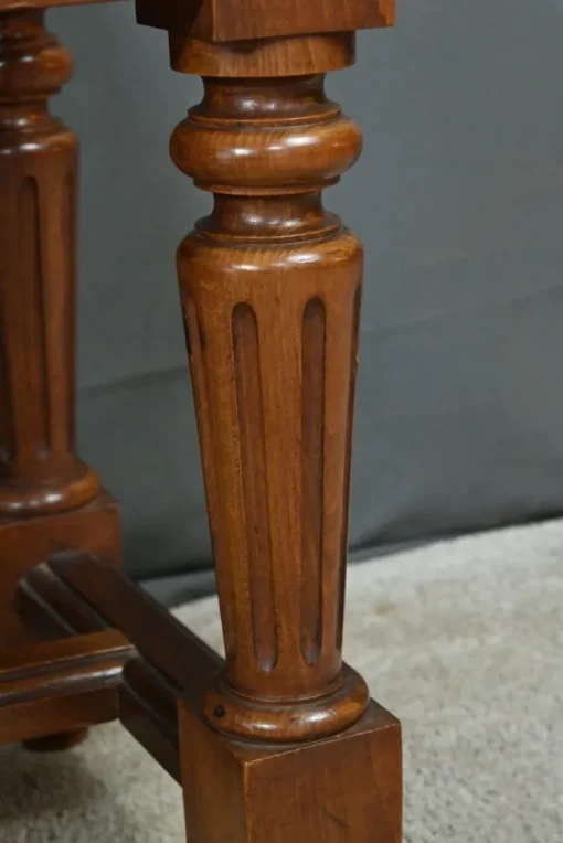 Pamono Louis XVI Style Walnut and Beech Bench, Early 20th Century Sale