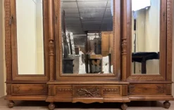 Pamono Louis XVI Style Walnut Wardrobe, 1850 Outlet