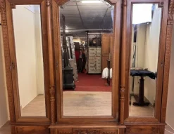 Pamono Louis XVI Style Walnut Wardrobe, 1850 Outlet