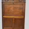 Pamono Louis XVI 19th Century Mahogany Secretary in Grey Veined Marble Top Outlet