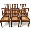 Pamono Louis XVI Walnut Chairs, Set of 6 Online