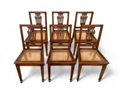 Pamono Louis XVI Walnut Chairs, Set of 6 Online