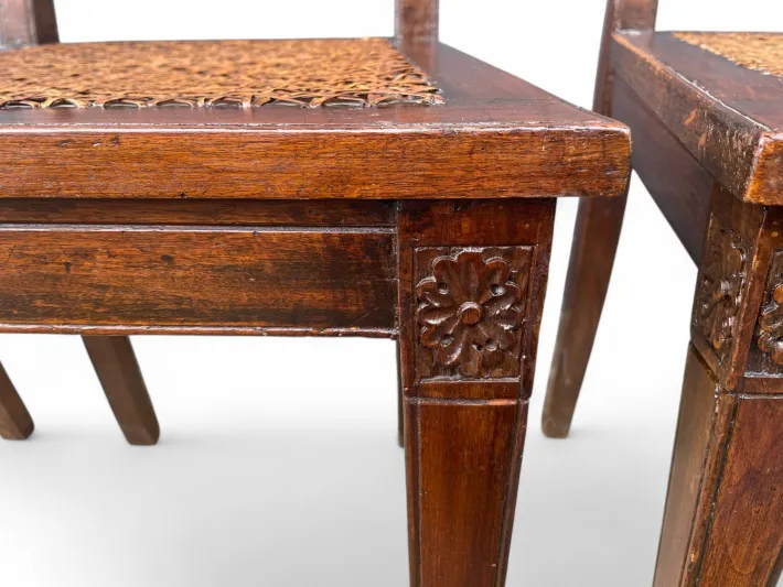 Pamono Louis XVI Walnut Chairs, Set of 6 Online