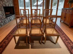 Pamono Louis XVI Walnut Chairs, Set of 6 Online