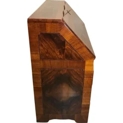 Pamono Louis XVI Walnut Secretary Desk, South Germany, 1780s New