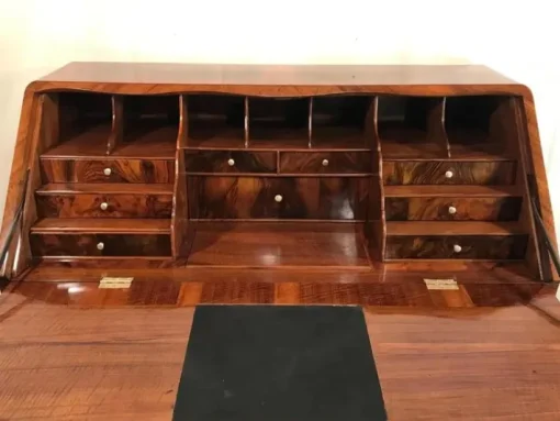 Pamono Louis XVI Walnut Secretary Desk, South Germany, 1780s New