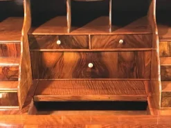 Pamono Louis XVI Walnut Secretary Desk, South Germany, 1780s New