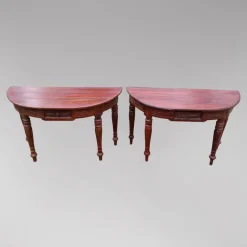 Pamono Louis XVI Wooden Consoles, Set of 2 Hot