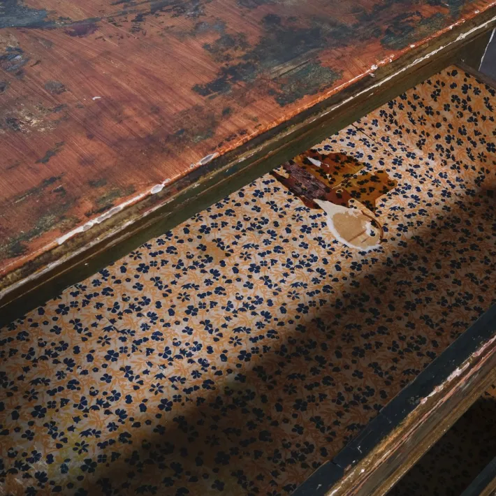 Pamono Louis XVI Wooden Three-Drawer Chest of Drawers, 1950s Discount