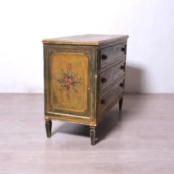 Pamono Louis XVI Wooden Three-Drawer Chest of Drawers, 1950s Discount