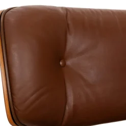 Pamono Lounge Chair in Leather by Charles & Ray Eames for Herman Miller Sale