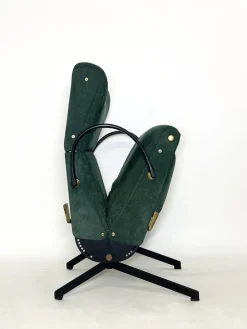 Pamono Lounge Chair P40 by Osvaldo Borsani for Tecno, 1950s Sale