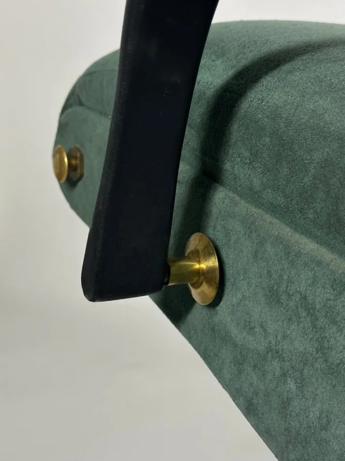 Pamono Lounge Chair P40 by Osvaldo Borsani for Tecno, 1950s Sale