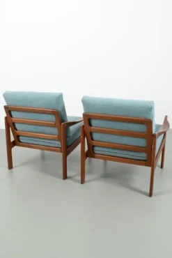 Pamono Lounge Chairs by Illum Wikkelsø, Set of 2 New