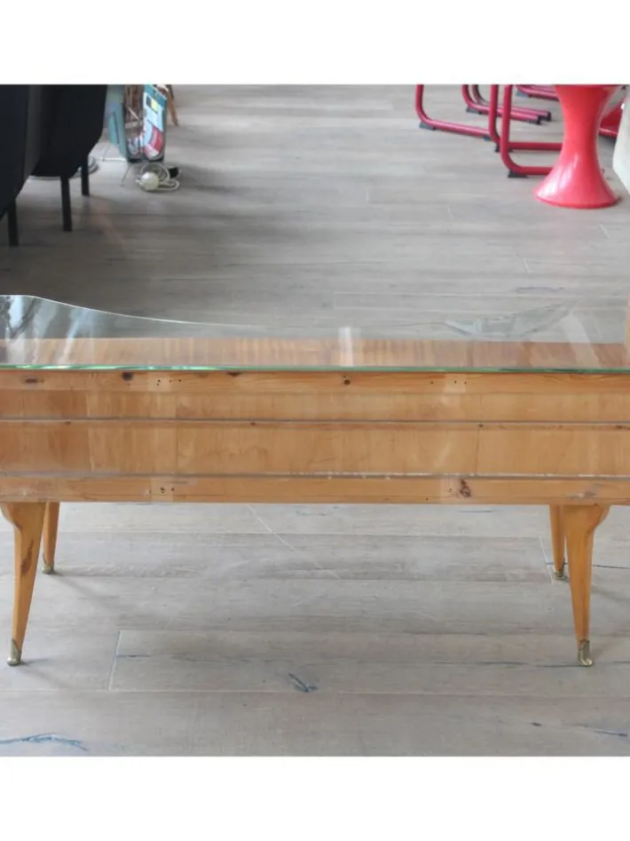 Pamono Low Console, Italy, 1960s Hot