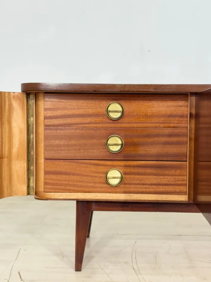 Pamono Low Mid-Century Sideboard with Drawers Sale