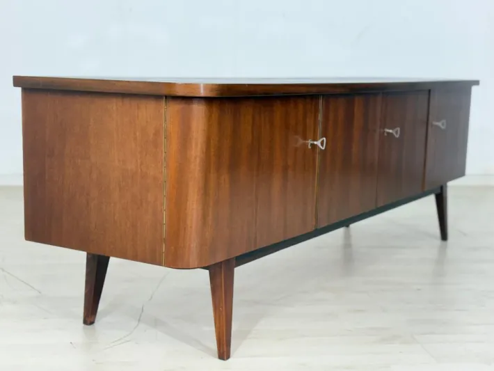 Pamono Low Mid-Century Sideboard with Drawers Sale