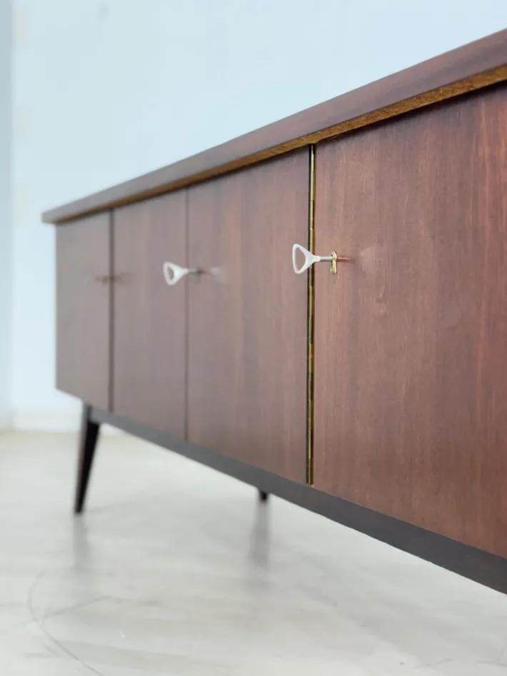 Pamono Low Mid-Century Sideboard with Drawers Sale