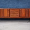 Pamono Low Rosewood Sideboard by Johannes Andersen for Uldum Møbelfabrik, 1960s