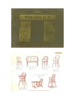 Pamono Luterma Highchair from Thonet, 1900s Discount