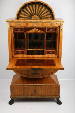 Pamono Lyra Cherry Tree Secretary, Vienna, 1815 Outlet