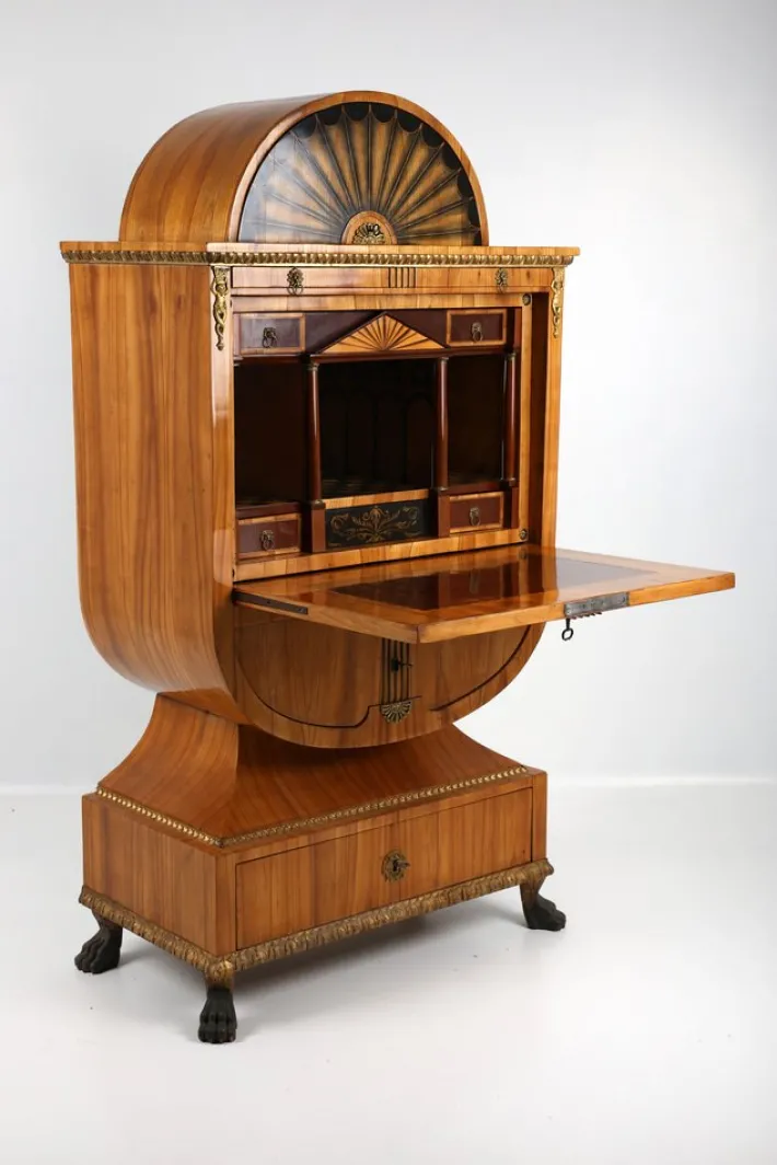 Pamono Lyra Cherry Tree Secretary, Vienna, 1815 Outlet