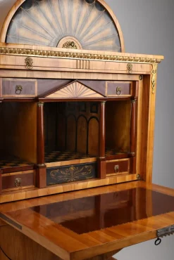 Pamono Lyra Cherry Tree Secretary, Vienna, 1815 Outlet