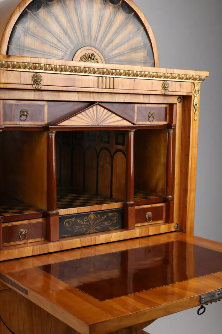 Pamono Lyra Cherry Tree Secretary, Vienna, 1815 Outlet