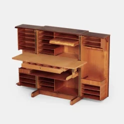 Pamono Magic Box Desk in Rosewood by Mummenthaler and Meier for Ateliers Genestar, 1950s Online