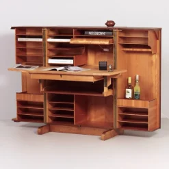 Pamono Magic Box Desk in Rosewood by Mummenthaler and Meier for Ateliers Genestar, 1950s Online