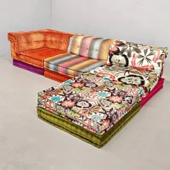 Pamono Mah Jong Modular Sofa by H. Hopfer for Roche Bobois, 2000s, Set of 11 Clearance