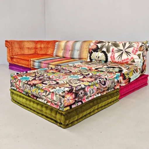 Pamono Mah Jong Modular Sofa by H. Hopfer for Roche Bobois, 2000s, Set of 11 Clearance