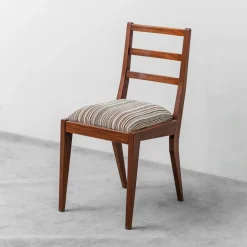 Pamono Mahogany and Velvet Chairs, 1950s, Set of 2 Online