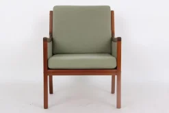 Pamono Mahogany Armchair by Ole Wanscher for Poul Jeppesens Møbelfabrik, Denmark, 1960s Discount