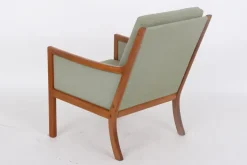 Pamono Mahogany Armchair by Ole Wanscher for Poul Jeppesens Møbelfabrik, Denmark, 1960s Discount