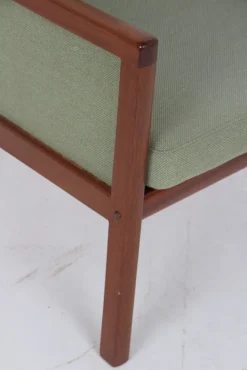 Pamono Mahogany Armchair by Ole Wanscher for Poul Jeppesens Møbelfabrik, Denmark, 1960s Discount