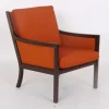 Pamono Mahogany Armchair by Ole Wanscher for Poul Jeppesens Møbelfabrik, Denmark, 1960s Online