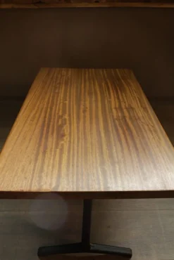 Pamono Mahogany Bistro Table from Horgenglarus Outlet