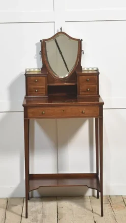 Pamono Mahogany Dressing Table, 1890s Hot