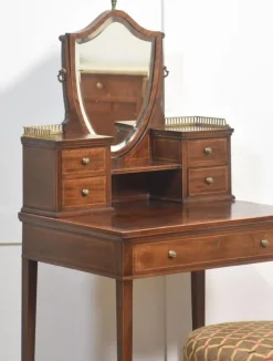 Pamono Mahogany Dressing Table, 1890s Hot